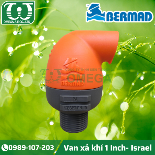 VAN XẢ KHÍ BERMAD 1.0 INCH - ISRAEL